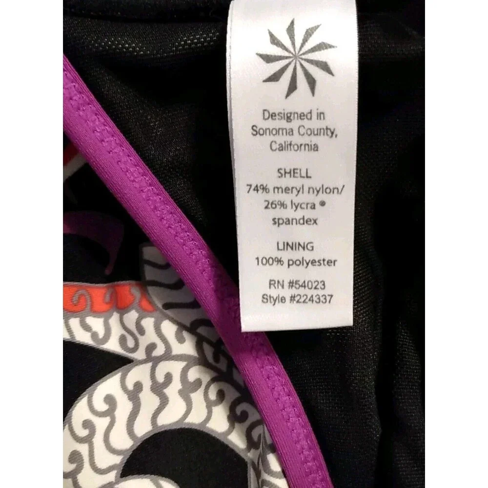 Athleta‎ Women's Floral Sportswear Athletic Bra Top Size Small